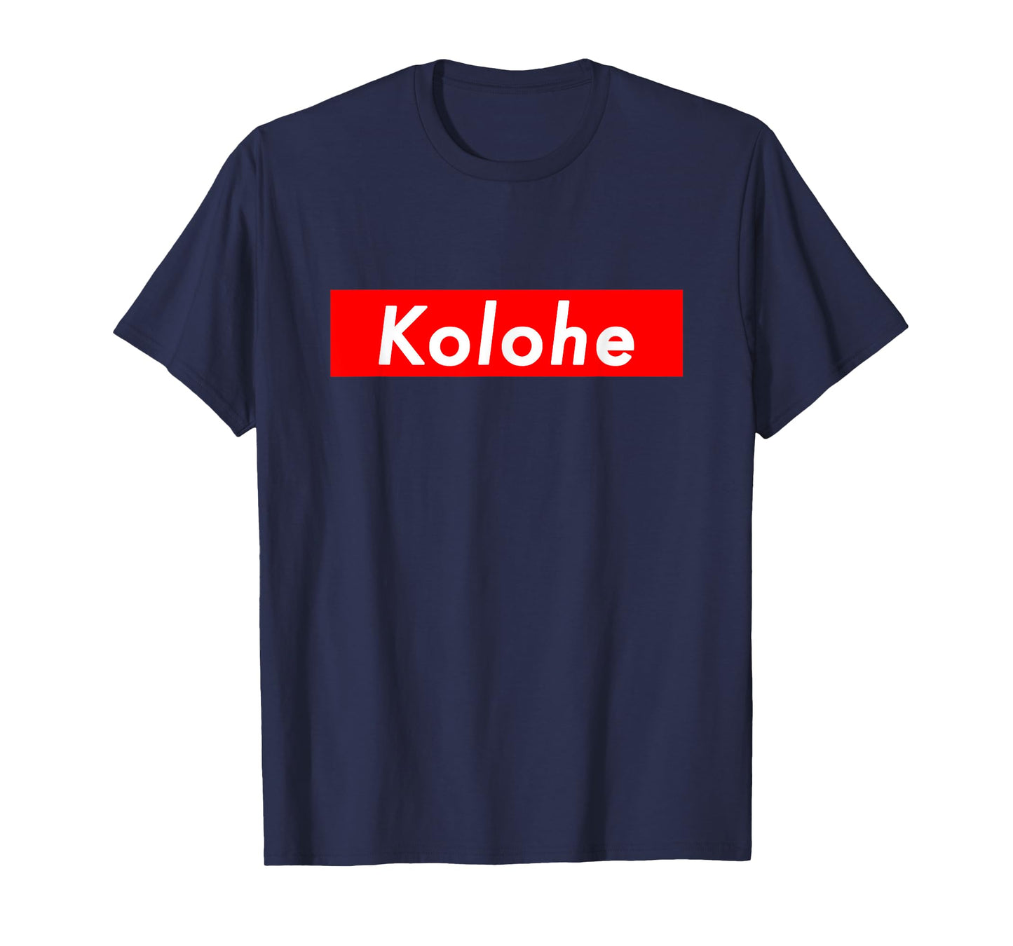Hawaiian Kolohe Rascal Red Rectangle T-Shirt
