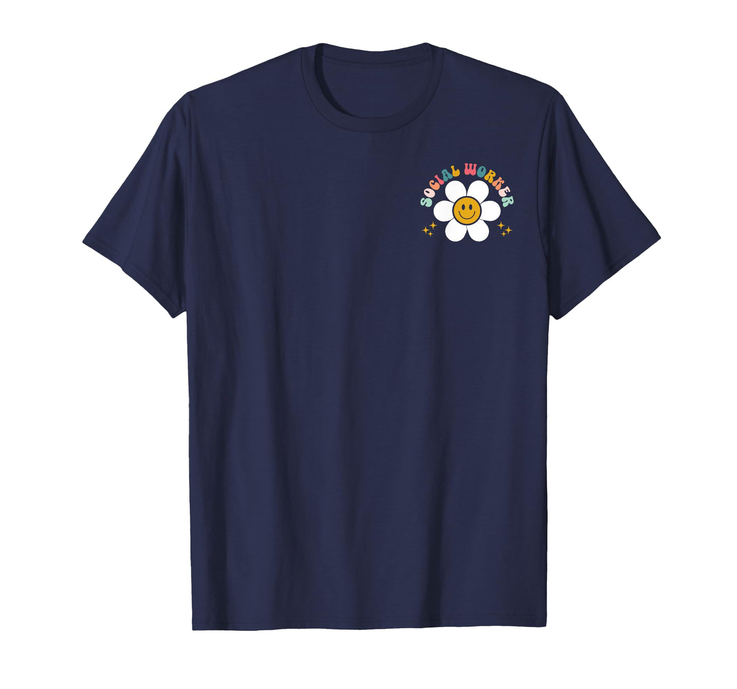 Social Worker Social Work Month Funny Work Love groovy T-Shirt