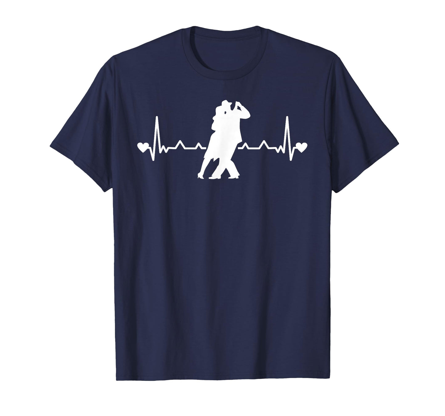 Tango Argentino Dancing Heartbeat Milonga Vals Tango Dancer T-Shirt