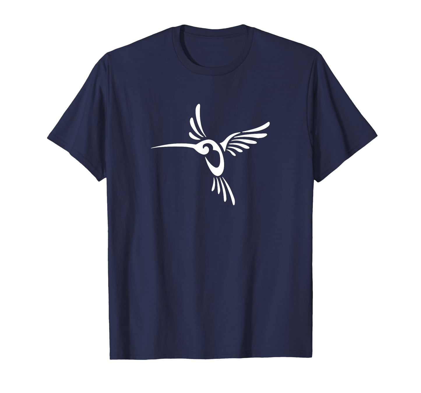 Hummingbird Graphic T-Shirt Minimalist Design Bird Lover T-Shirt