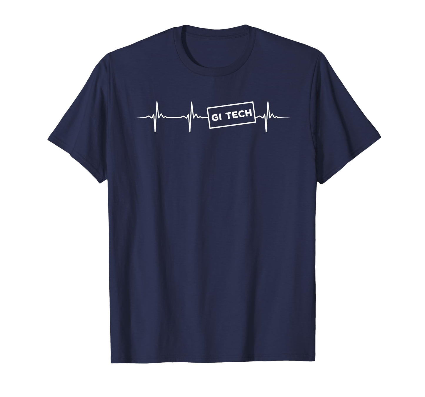 Awesome GI Tech Heartbeat Apparel Endoscopy Technician T-Shirt
