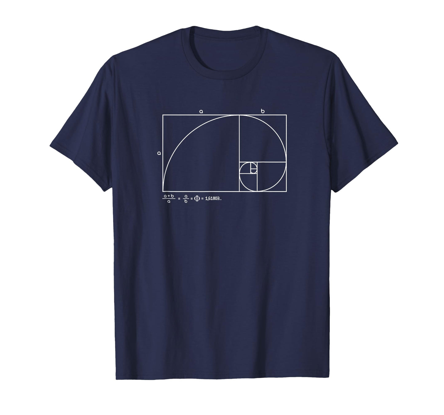 Fibonacci Golden Ratio T-Shirt