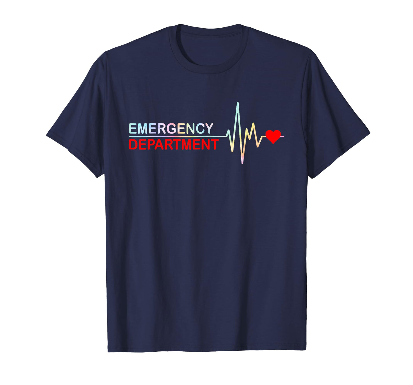 Emergency Department Emergency Room Healthcare Tie Dye T-Shirt