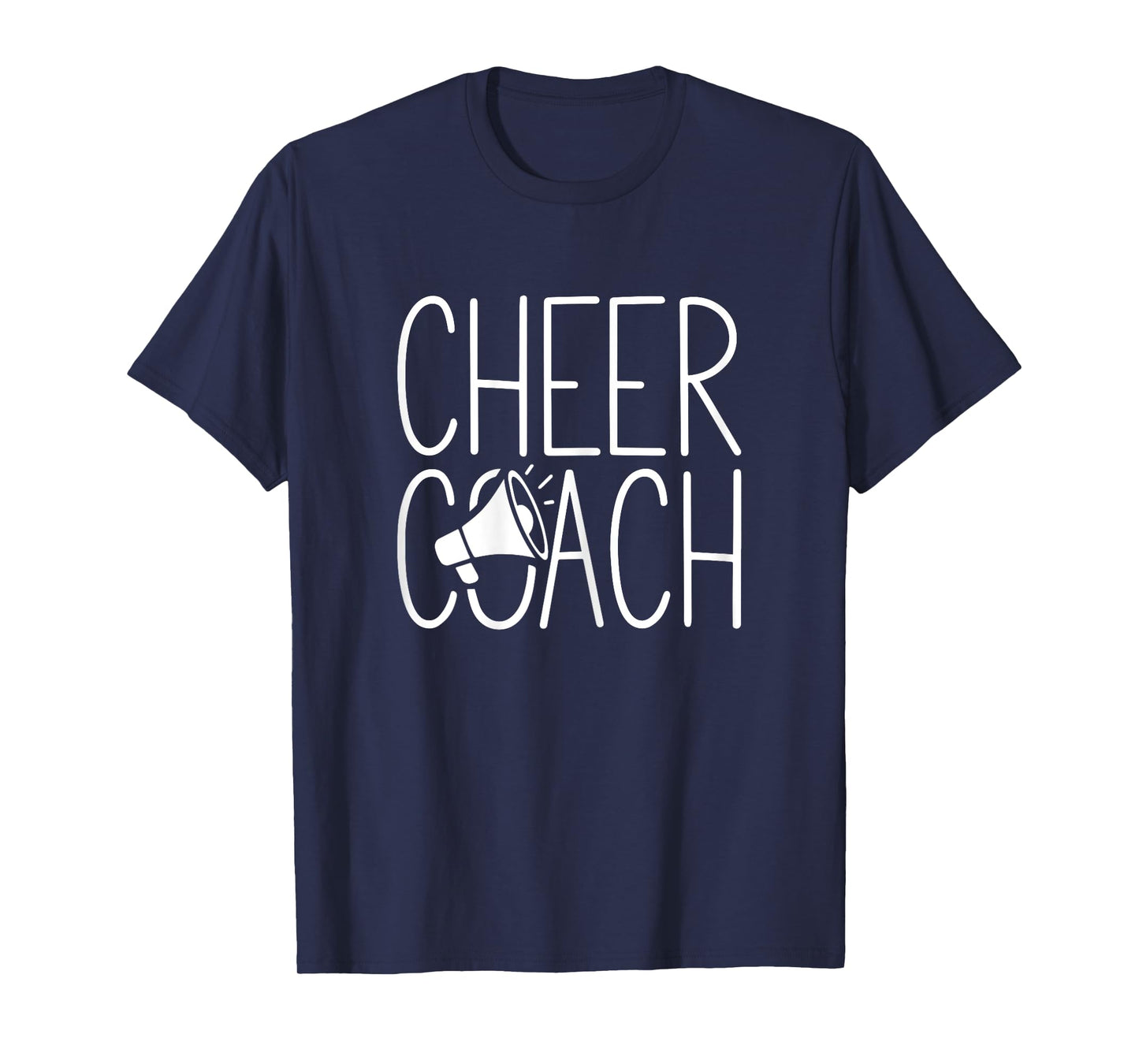 Cheer Coach Shirt Cheerleading Women Cheerleader Coach T-Shirt
