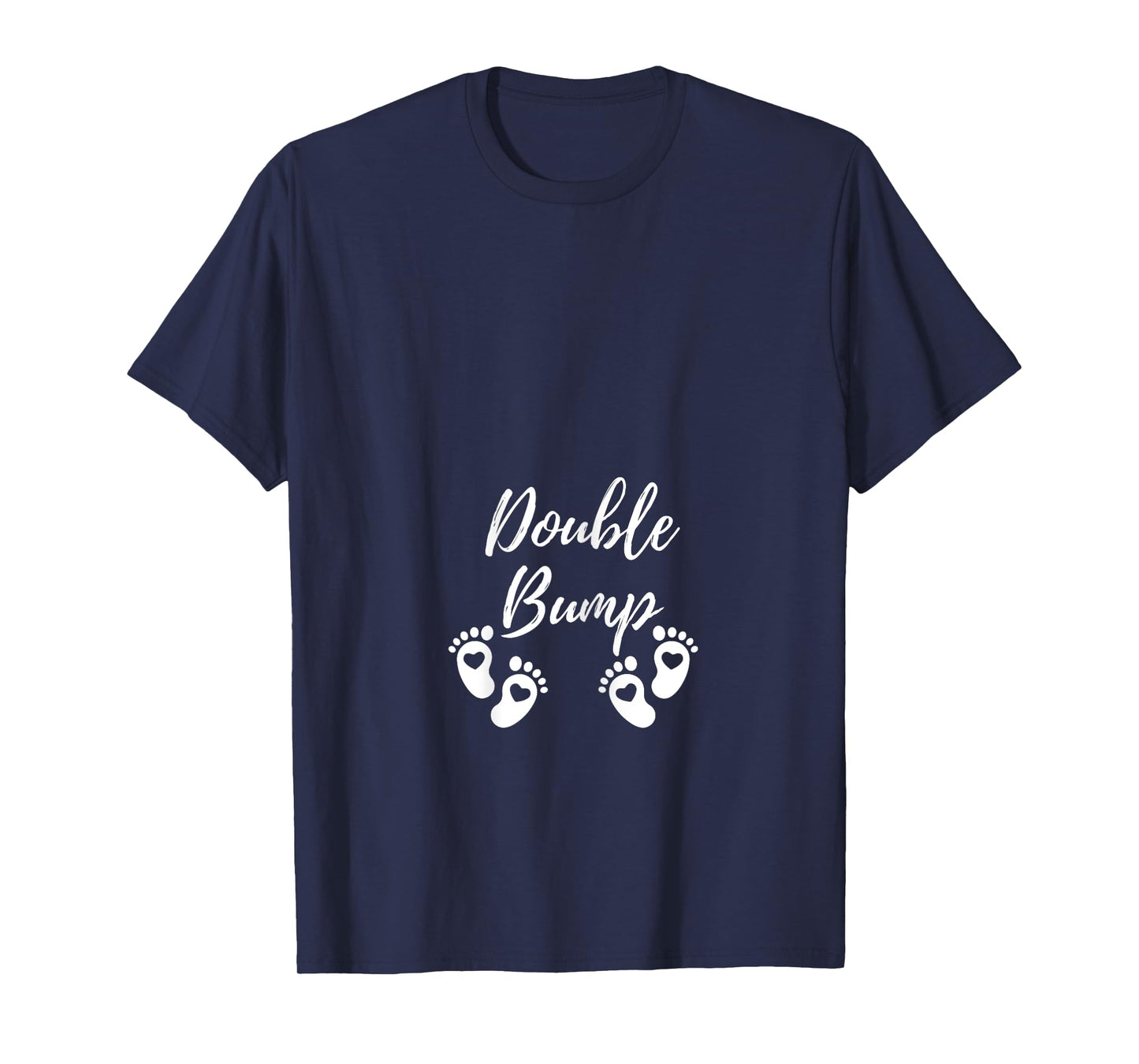 Maternity Top Double Bump Twin Pregnancy Announcement T-Shirt