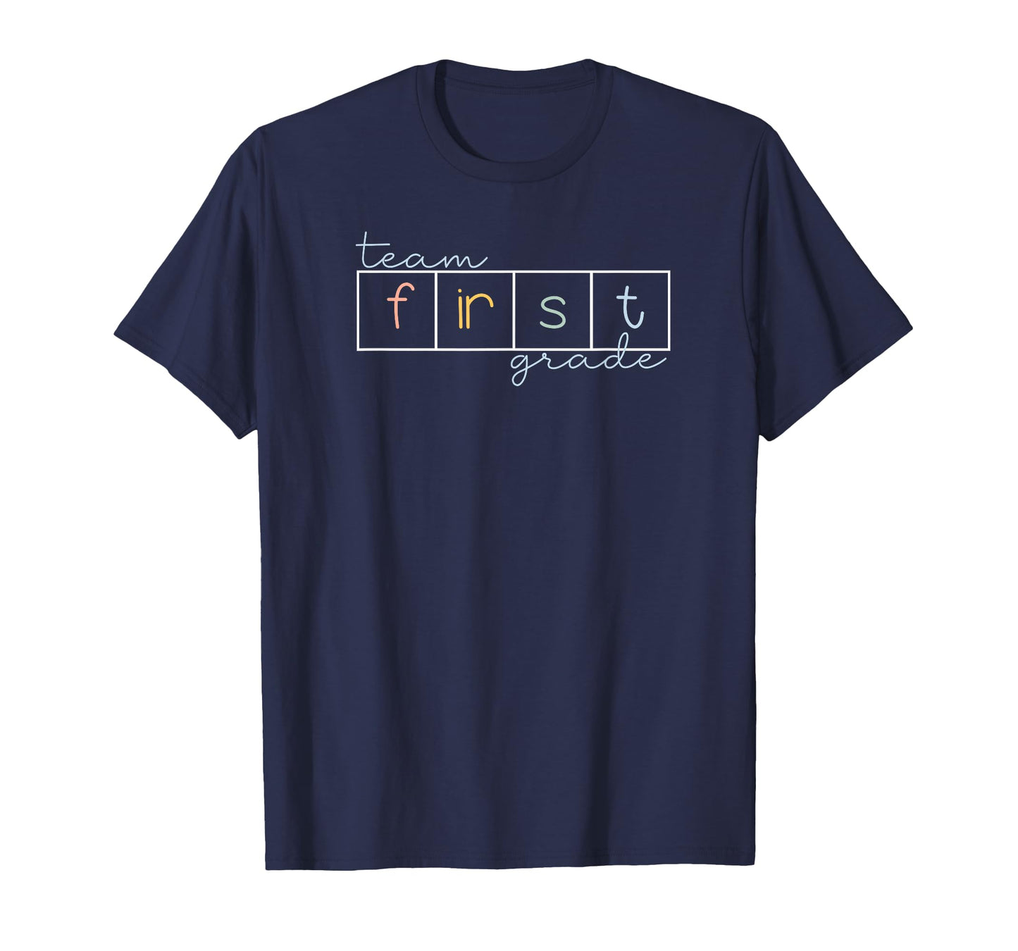 Team First Grade Elkonin Box Science of Reading T-Shirt