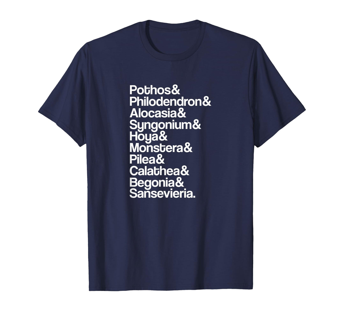 Pothos Hoya Monstera Pilea Philodendron Alocasia Houseplant T-Shirt