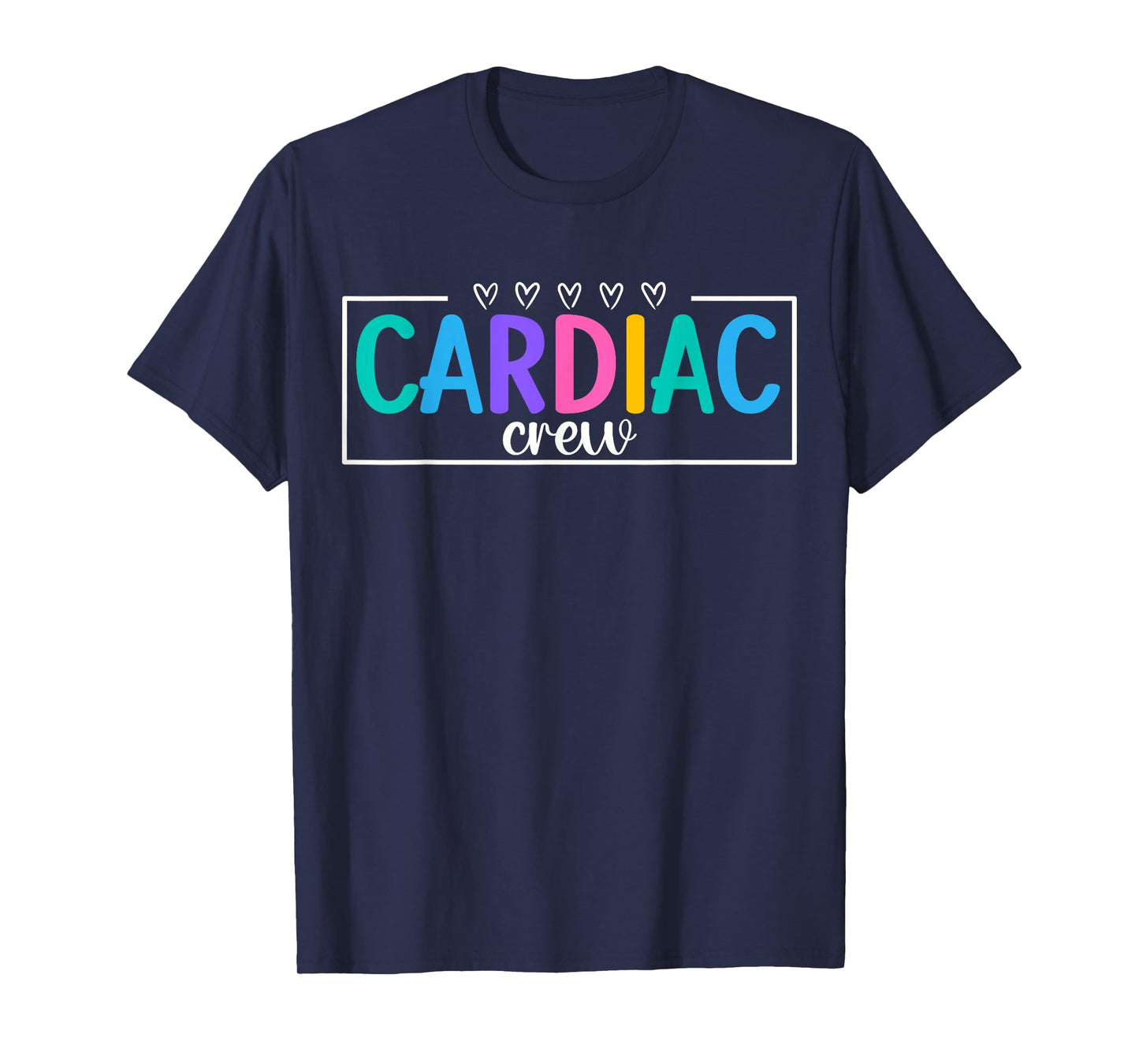 Funny Cardiac Crew Cardiology Nurse Cardiologists Heart T-Shirt