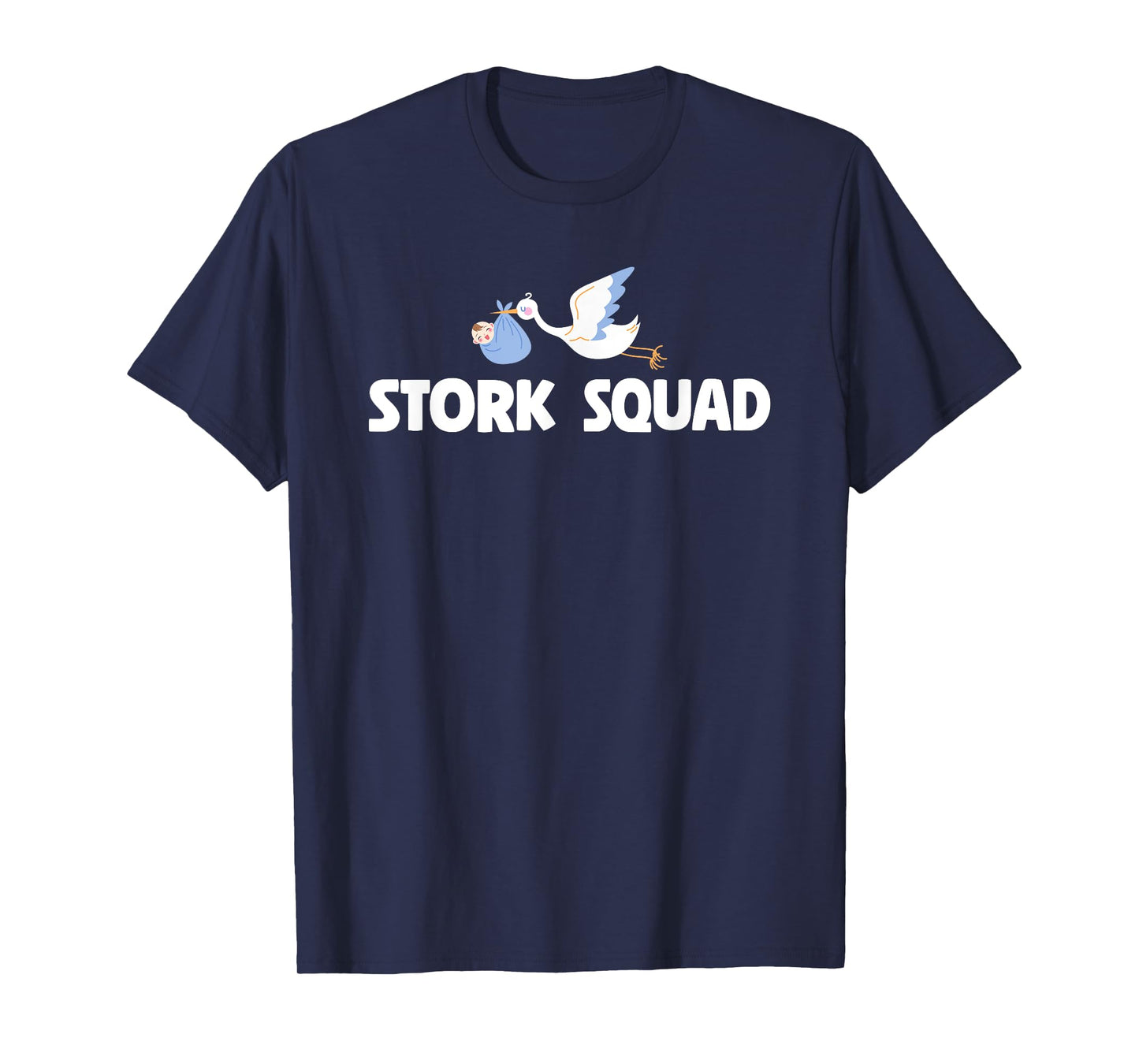 Cute Stork Squad Labor And Delivery Nurse T-Shirt