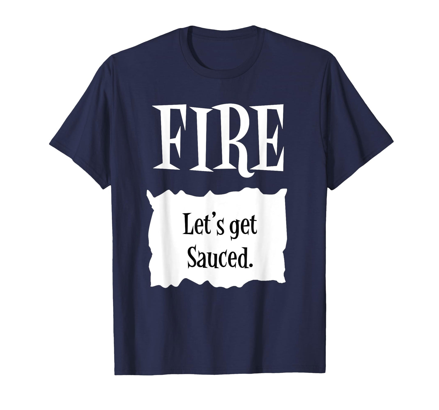 FIRE - Hot Packet Halloween Taco Costume T-Shirt T-Shirt