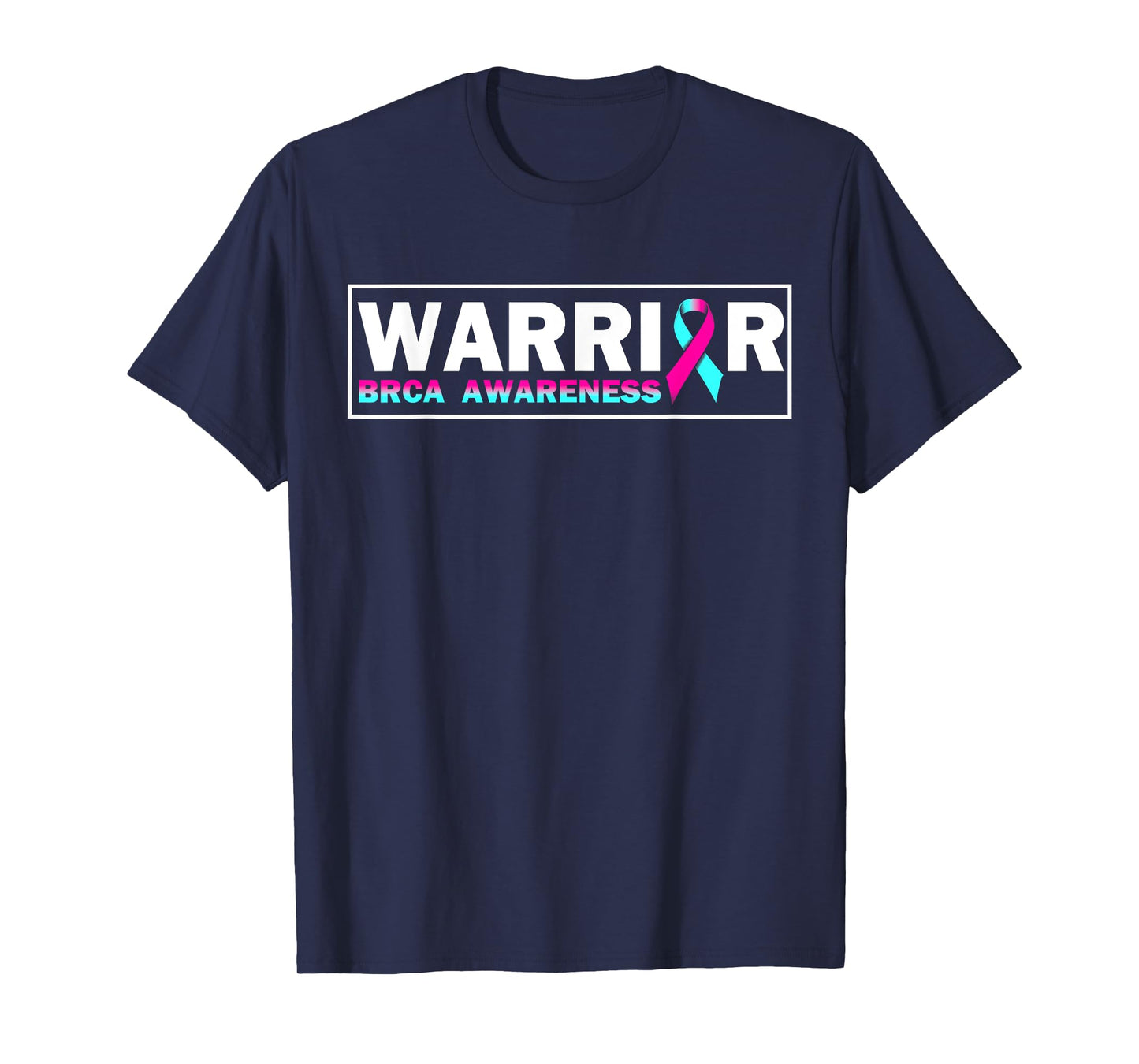 BRCA Awareness Breast Cancer Warrior Pink Ribbon T-Shirt
