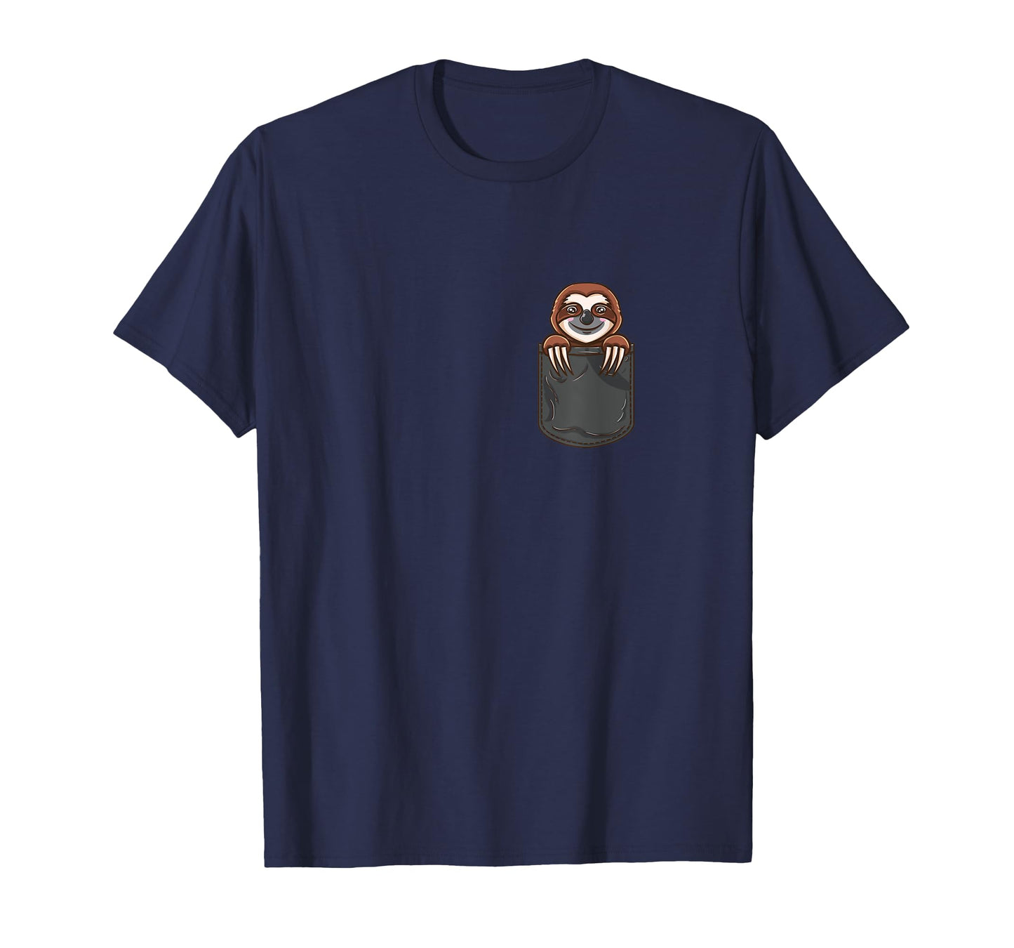 Sloth In Pocket T-Shirt