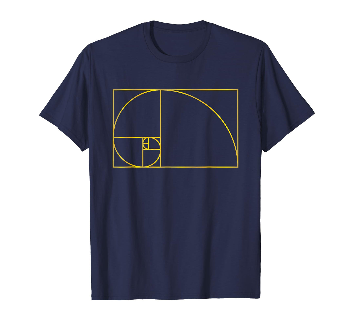 Fibonacci Sequence Golden Ratio Rule Fibo Numbers T-Shirt