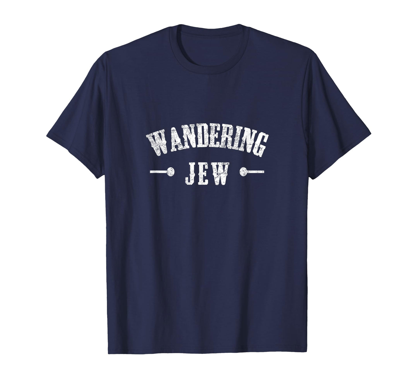 Wandering Jew Jewish Camper Kosher Hiking Camping Shabbat T-Shirt