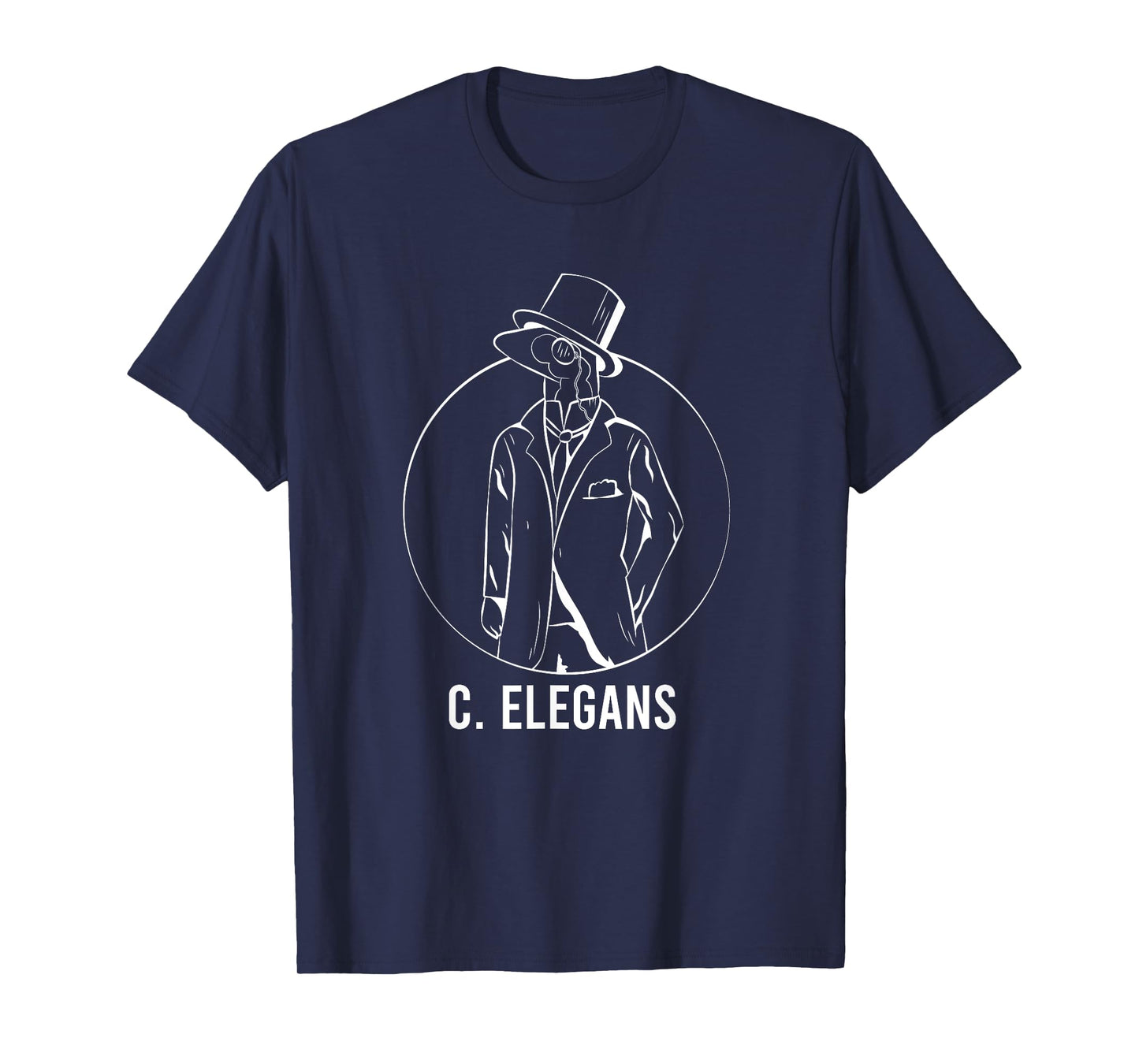 C Elegans Caenorhabditis Nematode Biology Bacteria Biologist T-Shirt