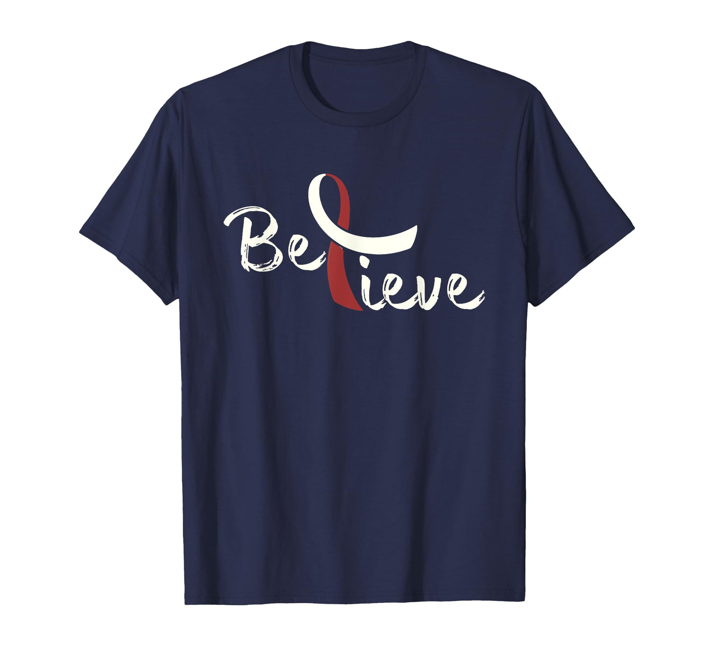 Believe - Head And Neck Cancer Shirt Gift T-Shirt