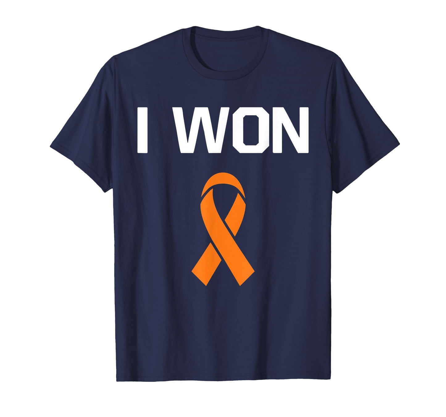 I Won - Fighter Warrior Leukemia Cancer Awareness T-Shirt