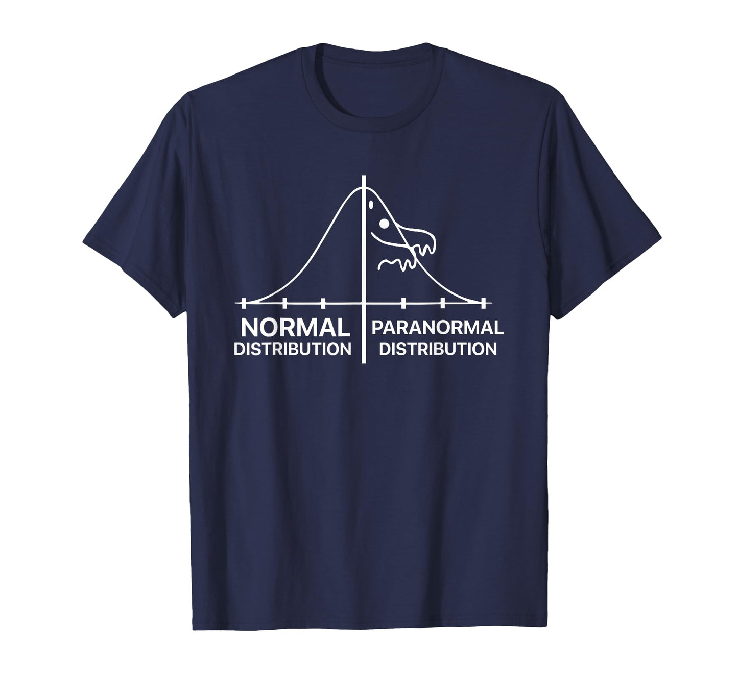 Normal Distribution Paranormal Distribution T-Shirt