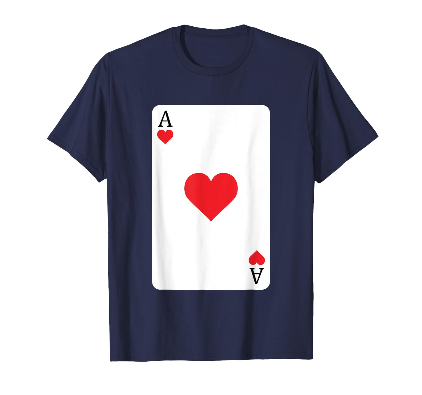 Ace Of Hearts Playing Card, Ace Card T-Shirt
