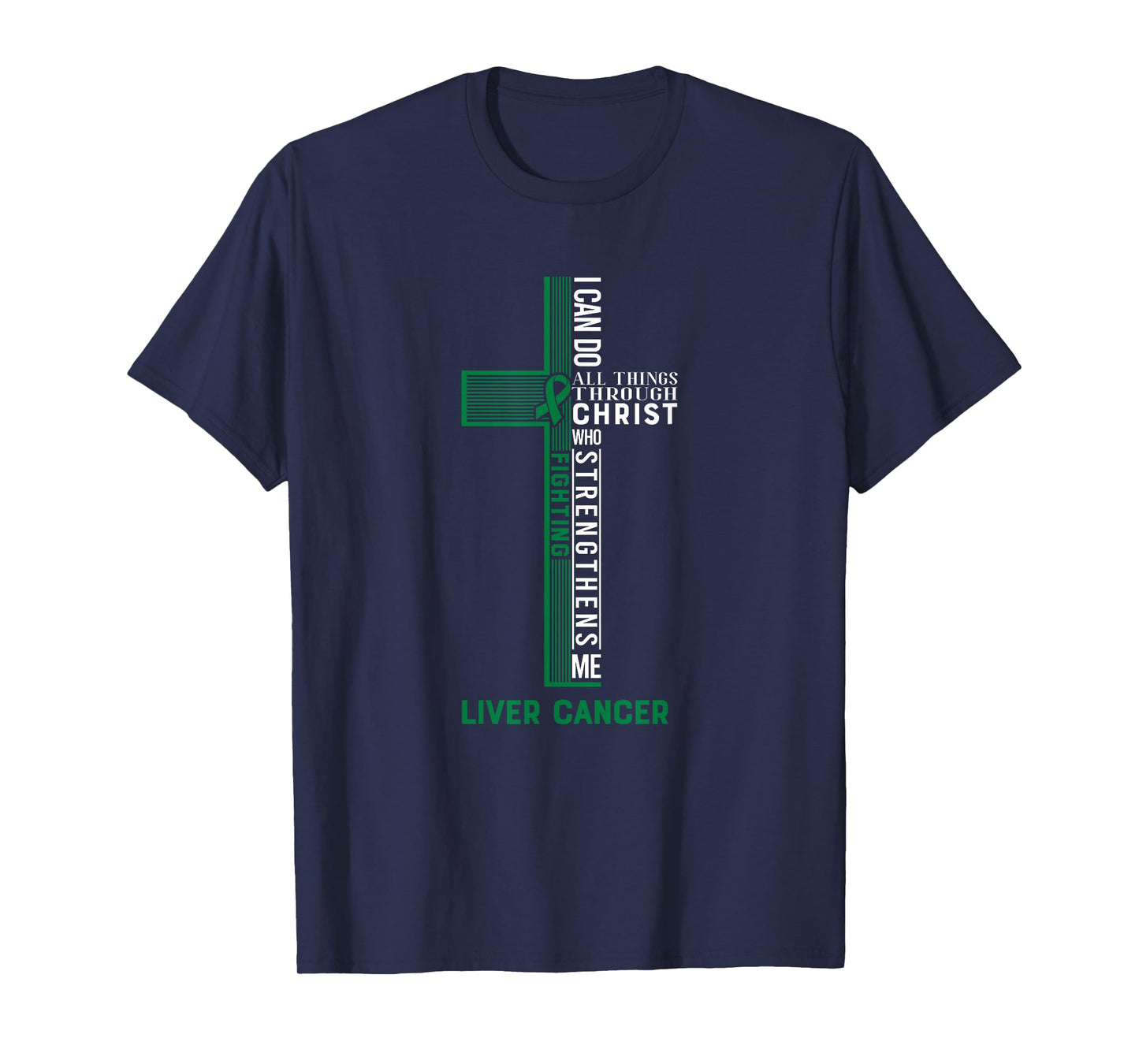 Liver Cancer Fight Cancer Ribbon T-Shirt