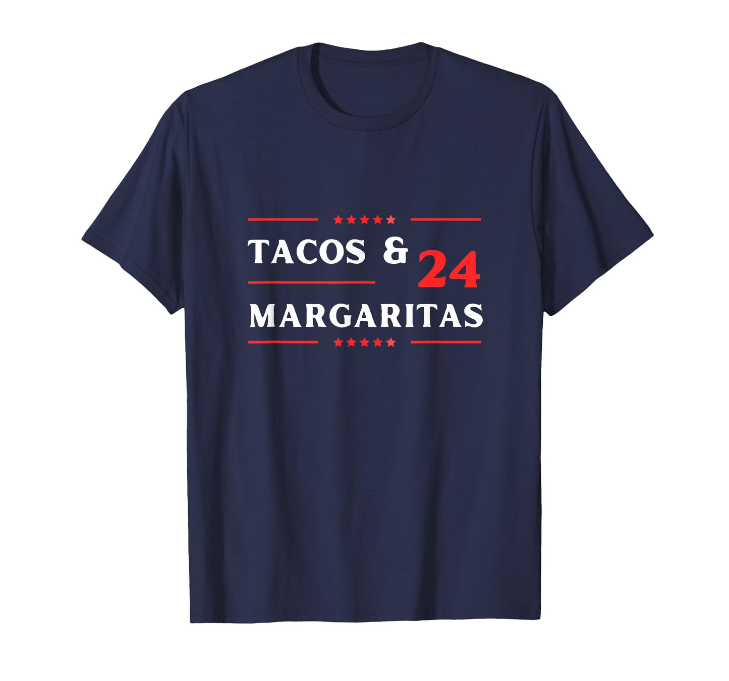 Funny 2024 Election Tacos and Margaritas T-Shirt