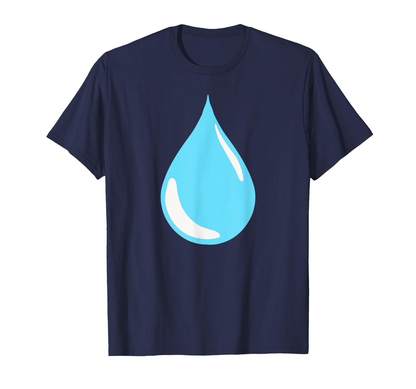 Vintage Water Is Life Minimalist Water Droplet Rain Graphic T-Shirt