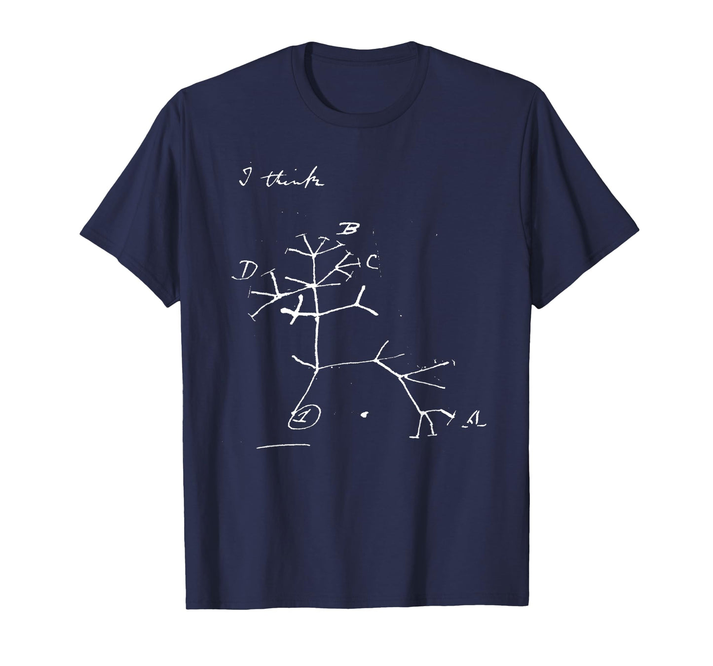 Darwin Original Phylogenetic Tree T-Shirt
