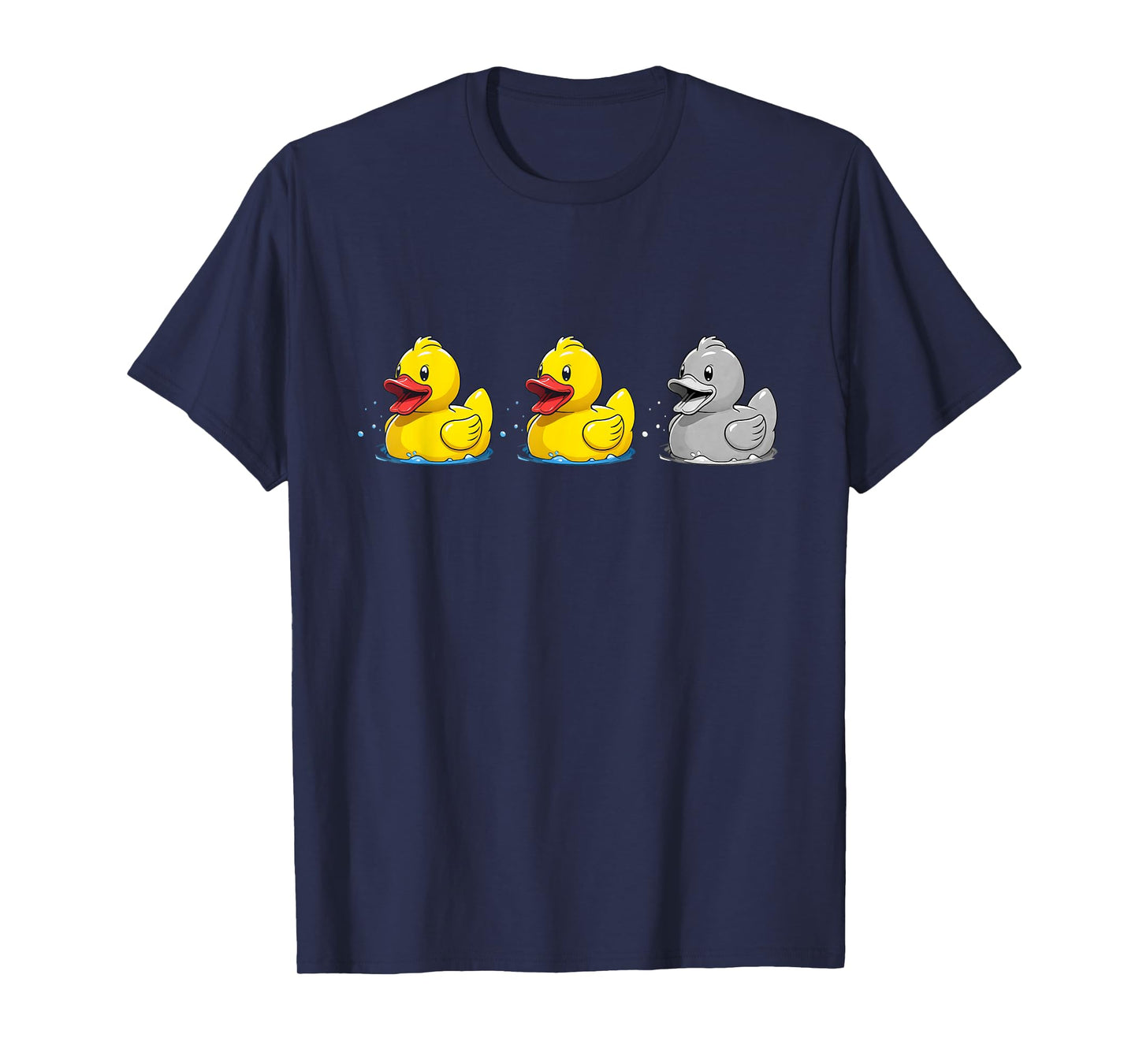 Duck Duck Grey Duck Funny Minnesota Joke Rubber Duck Lovers T-Shirt