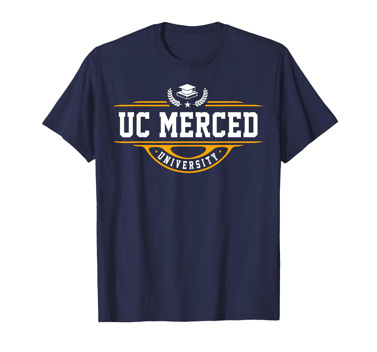 UC Merced University Vintage Arch Design for Men Women T-Shirt