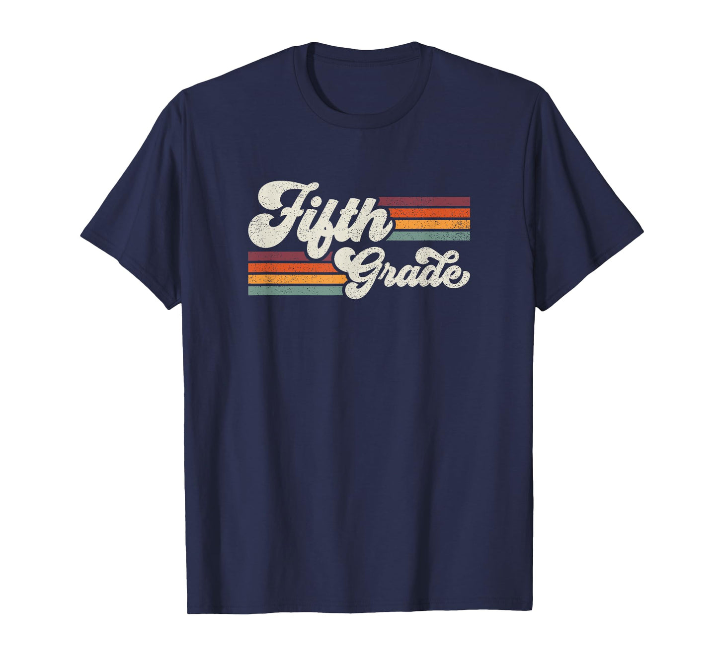 Retro Fifth Grade Teacher Back To School T-Shirt