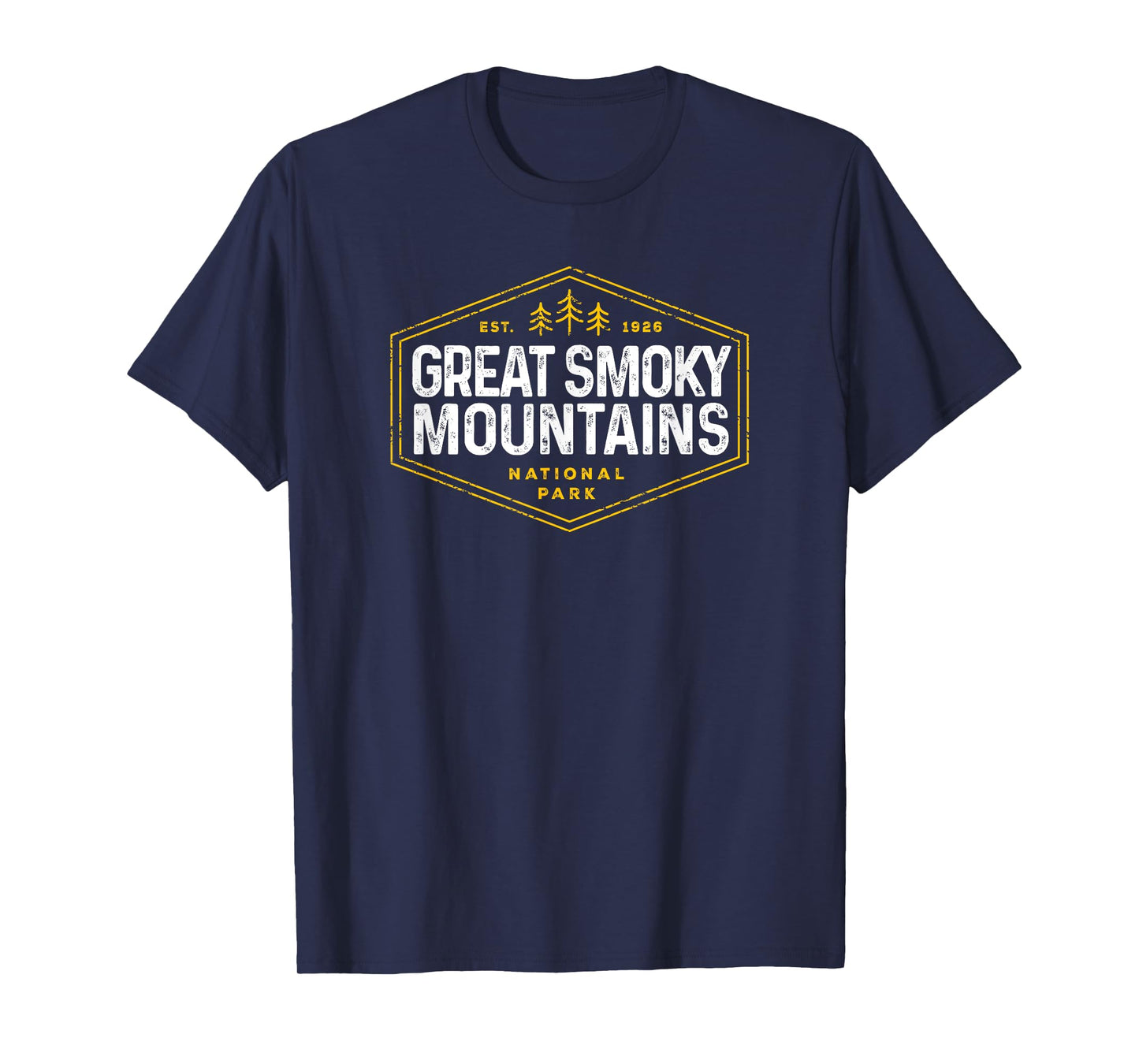 Great Smoky Mountains National Park Shirt Vintage Kids Mens T-Shirt