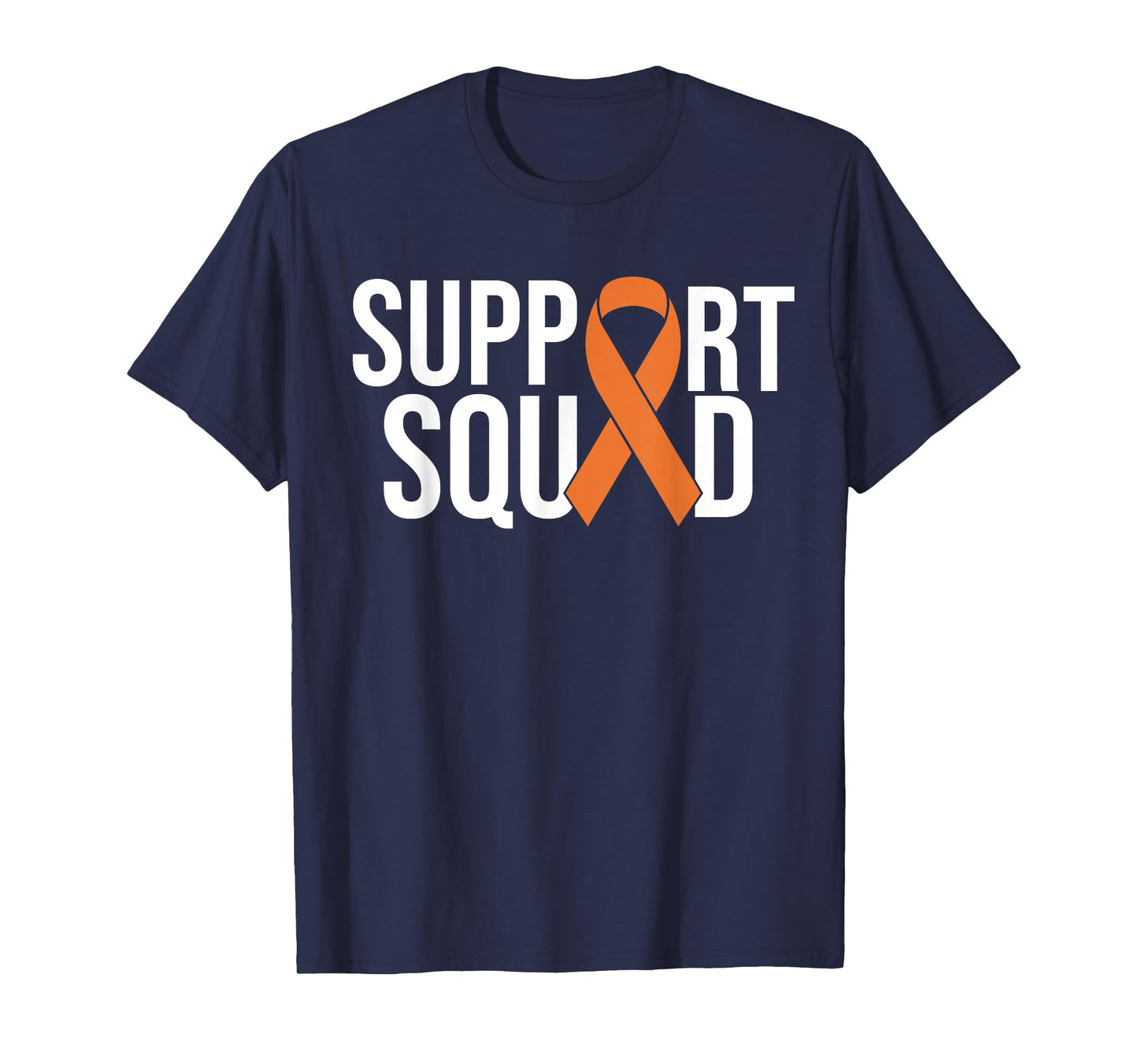 Kidney Cancer Awareness Orange Ribbon T-Shirt