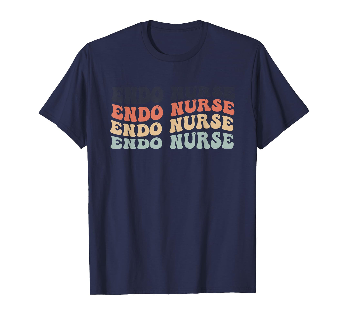 Nurse Endoscopy Endo Nurse Squad Colon Anatomy Nursing T-Shirt