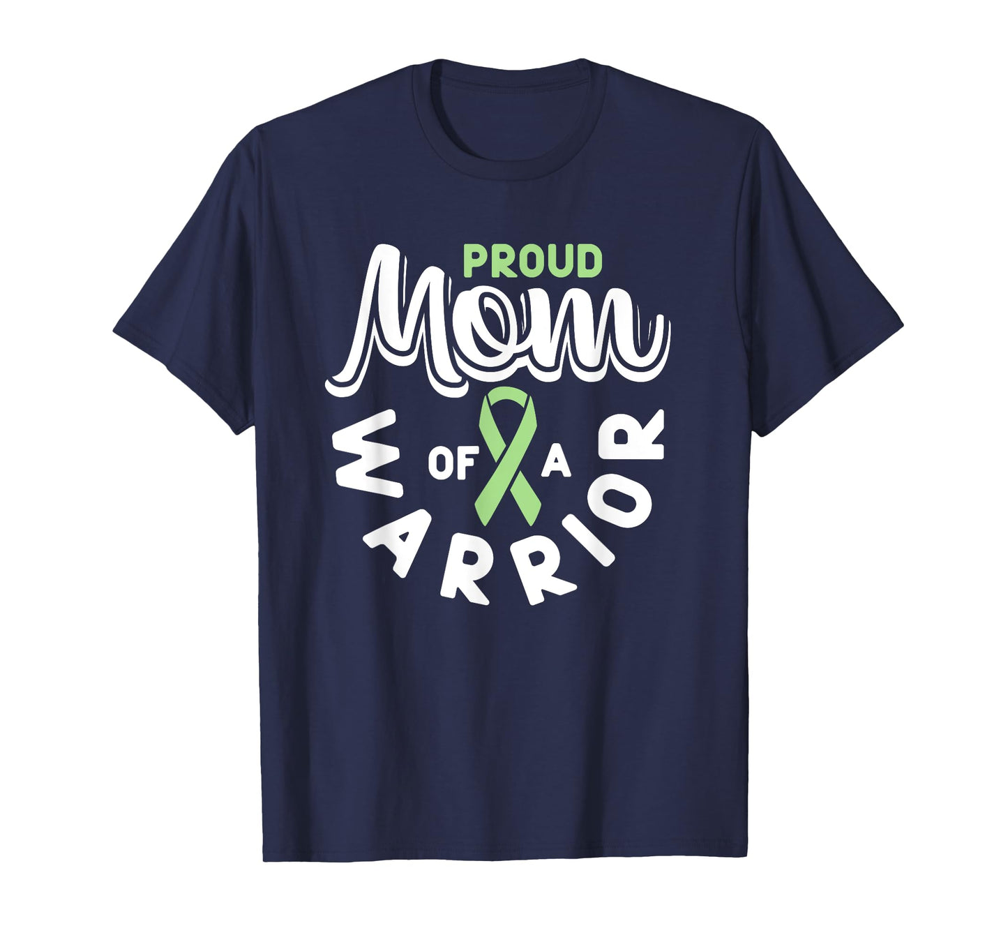 Green Ribbon for Mom with Non-Hodgkin Lymphoma Awareness T-Shirt