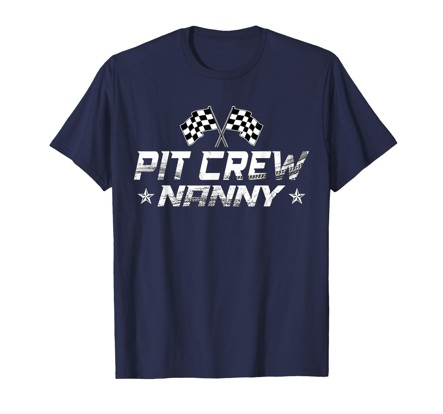 Race Car Birthday Party Racing Family Nanny Pit Crew T-Shirt