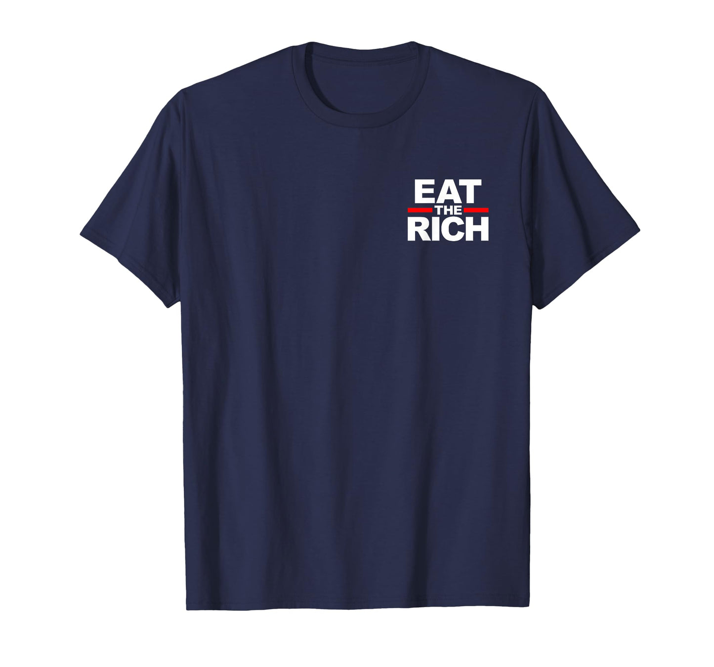 FUN SOCIALISM MARXISM TEES EAT THE RICH T-Shirt - Black, Unisex-Adults, Short Sleeve, T-Shirt, Size: Small
