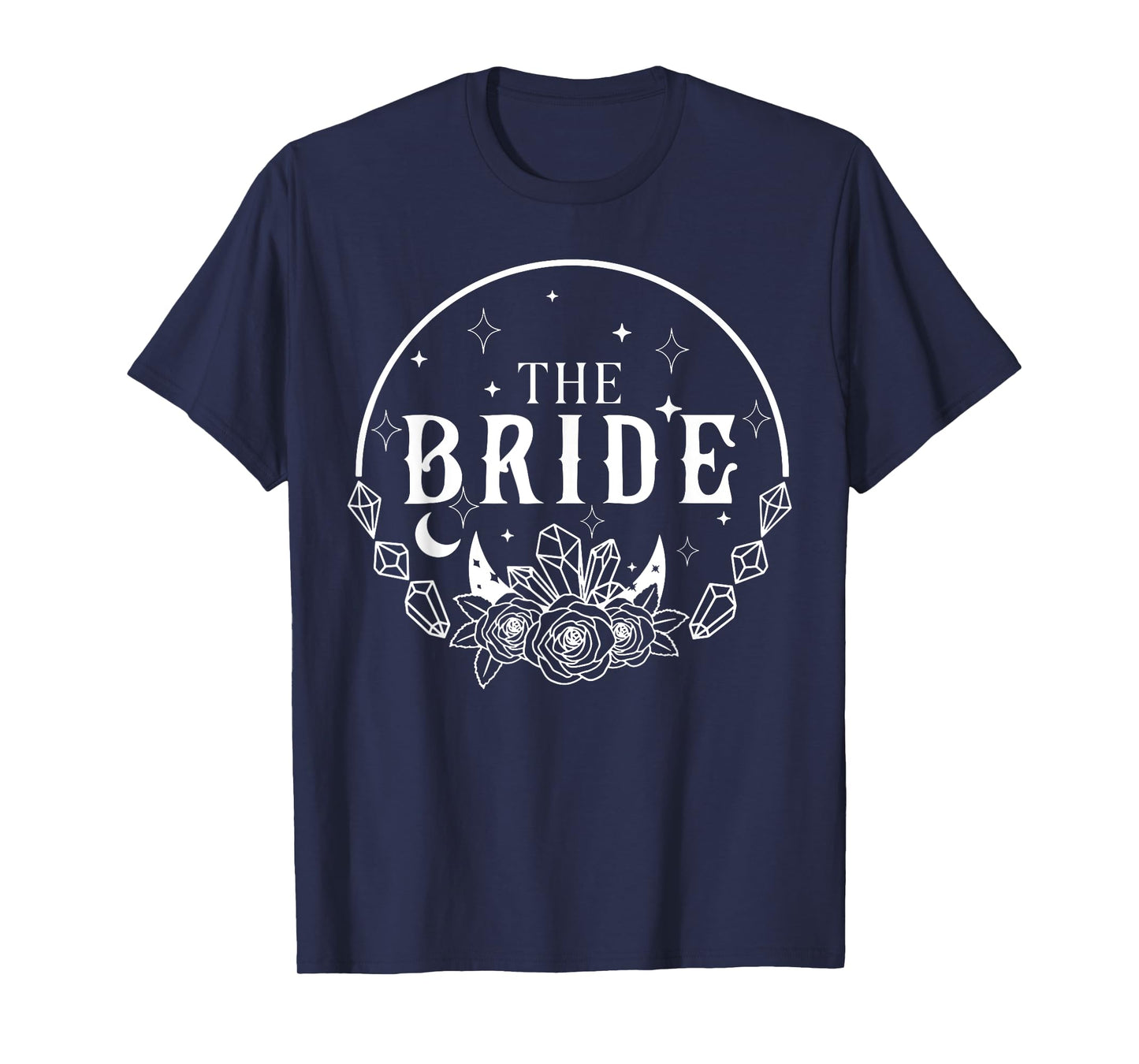 The Bride Coven Gothic Bachelorette Bach Party Matching T-Shirt