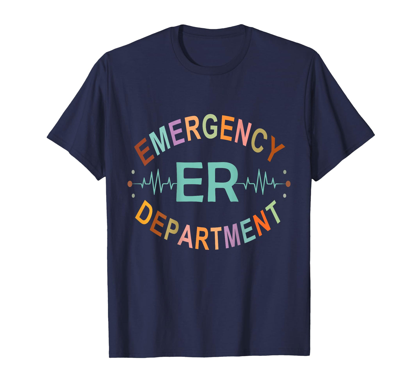 Emergency Department Emergency Room Nurse ER Nurse Back Of T-Shirt