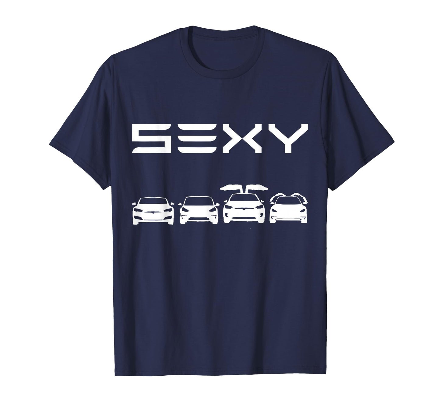 SEXY Cars Electric Cars Zero Emissions haha gas T-shirt T-Shirt