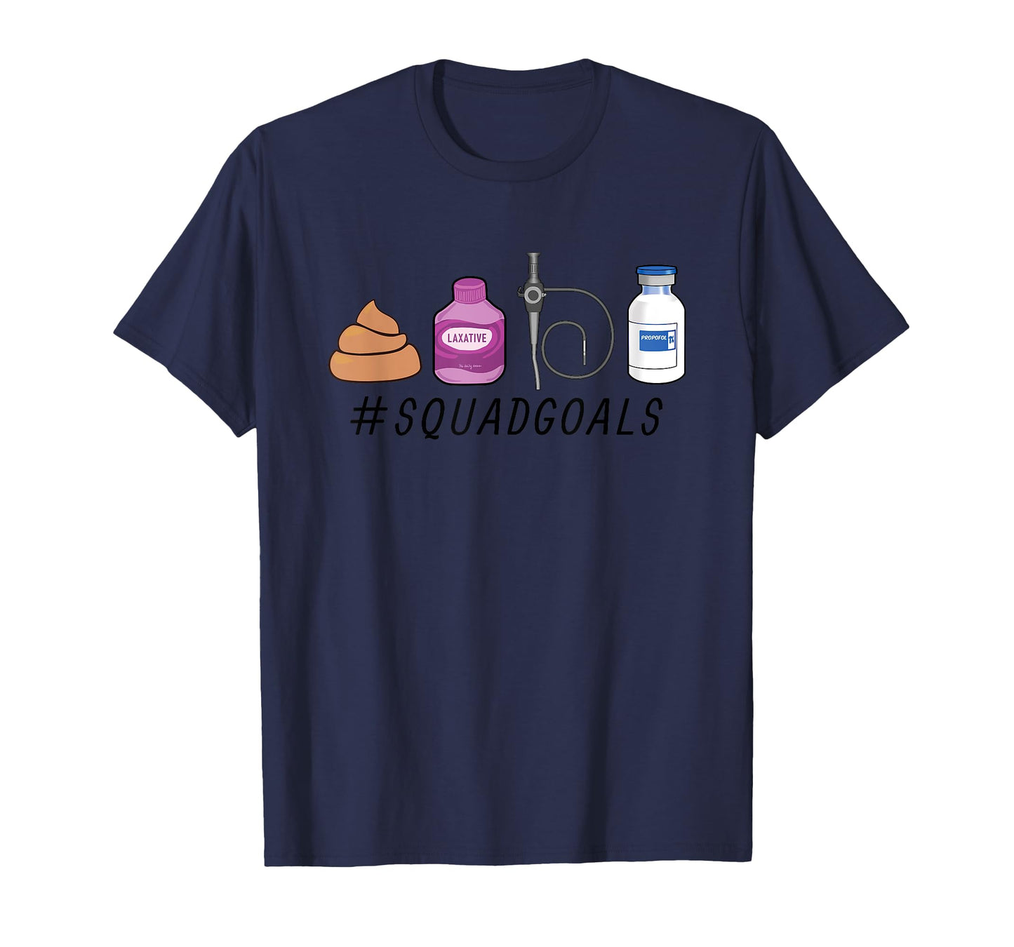 GI Endo Squad Goals Funny GI Nurse Colonoscopy Endoscopy Rn T-Shirt
