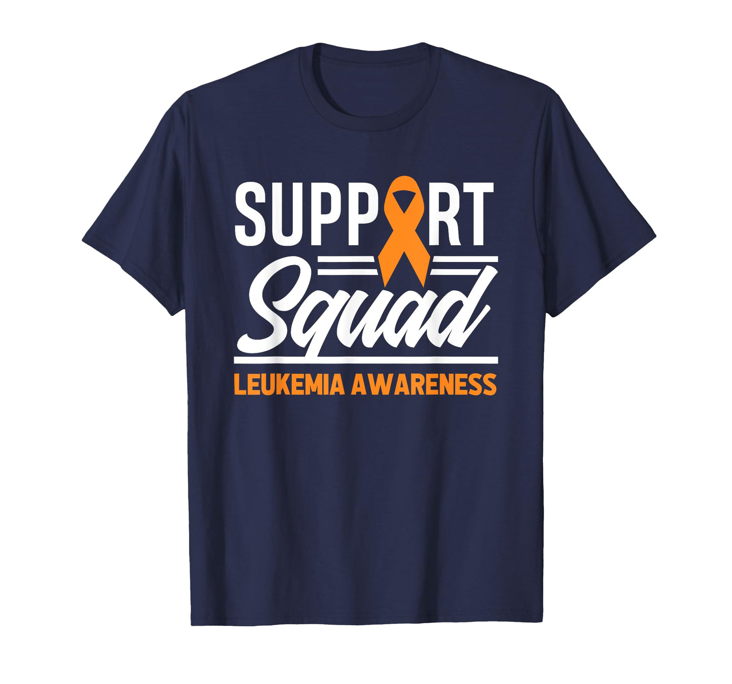 Leukemia Warrior Support Squad Leukemia Cancer Awareness T-Shirt