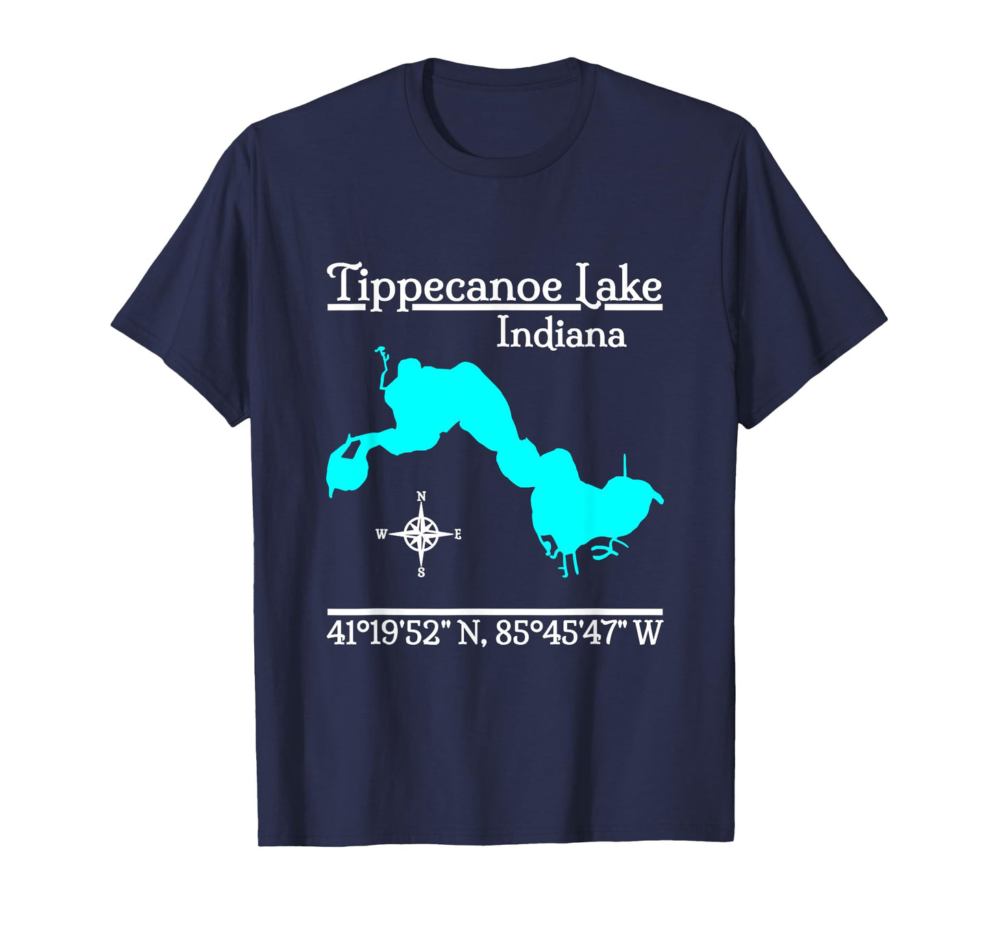 Tippecanoe Lake - Indiana T-Shirt