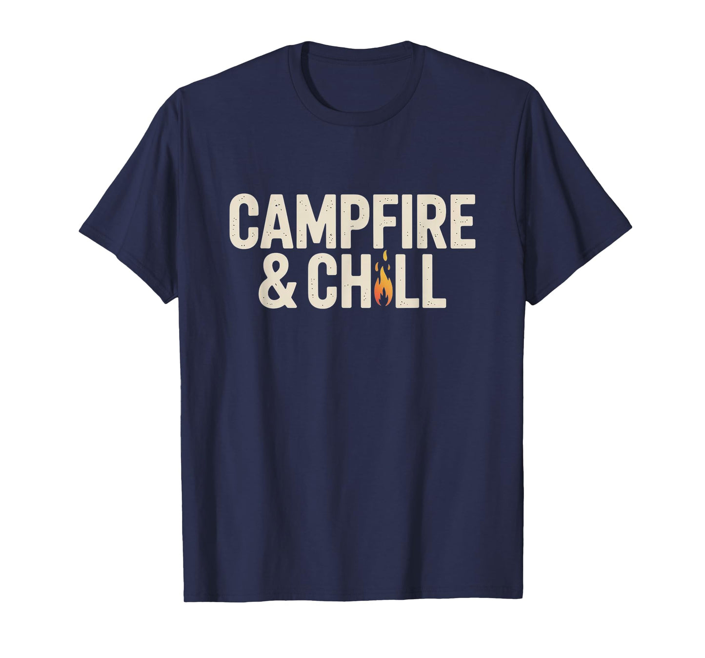 Campfire & Chill – Cozy Outdoor Vibes Tee T-Shirt