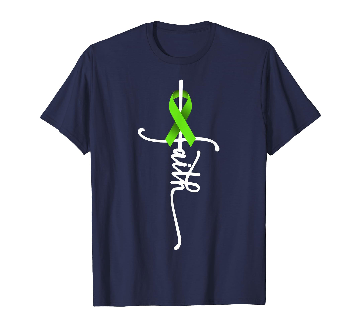 Non-Hodgkin Lymphoma Cancer Faith Cancer Awareness Support T-Shirt