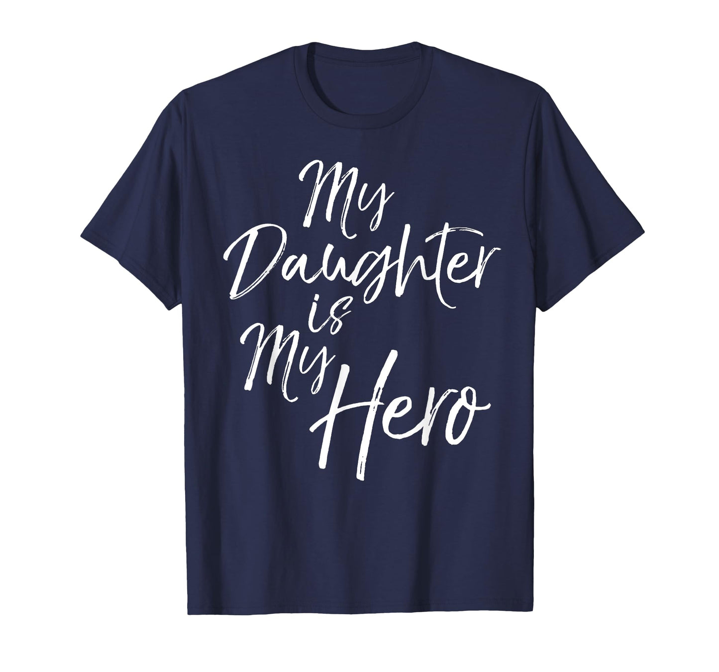 My Daughter is My Hero Shirt for Parents Mom Dad Cancer Tee