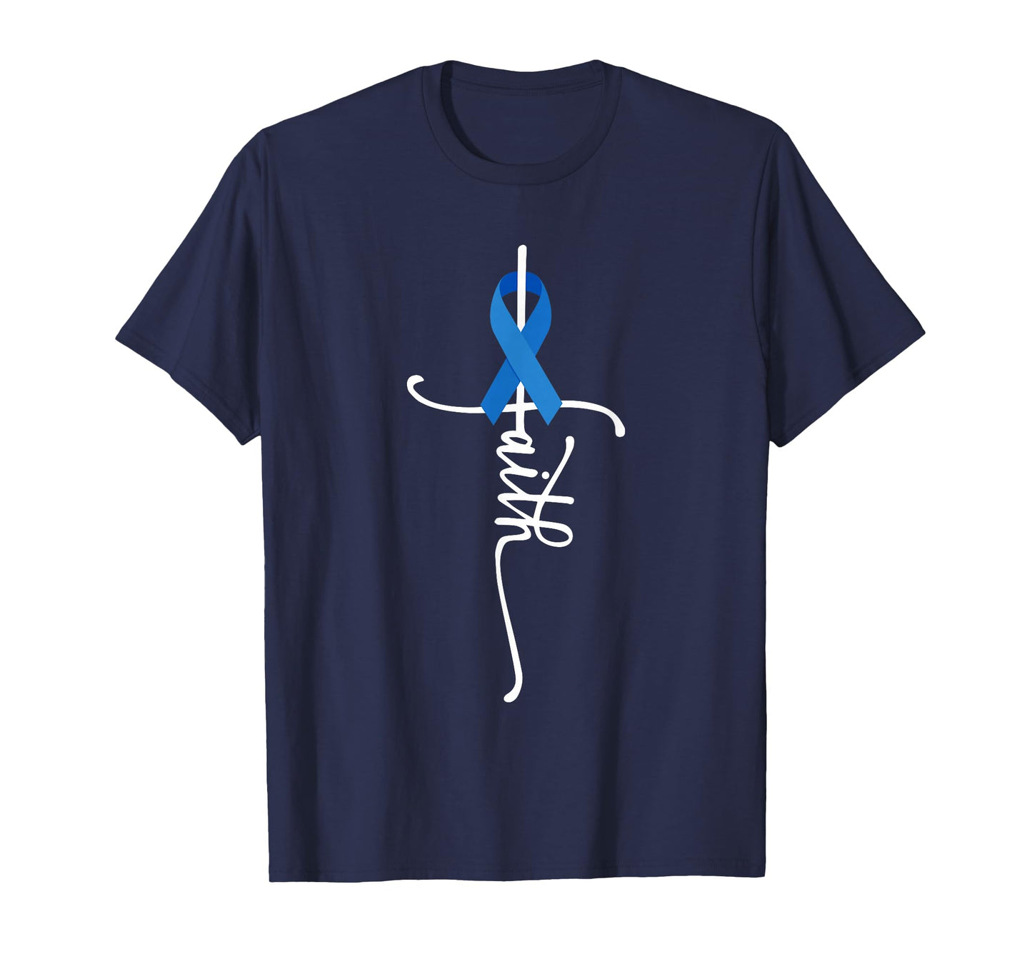 Colon Cancer Faith Colon Cancer Awareness T-Shirt