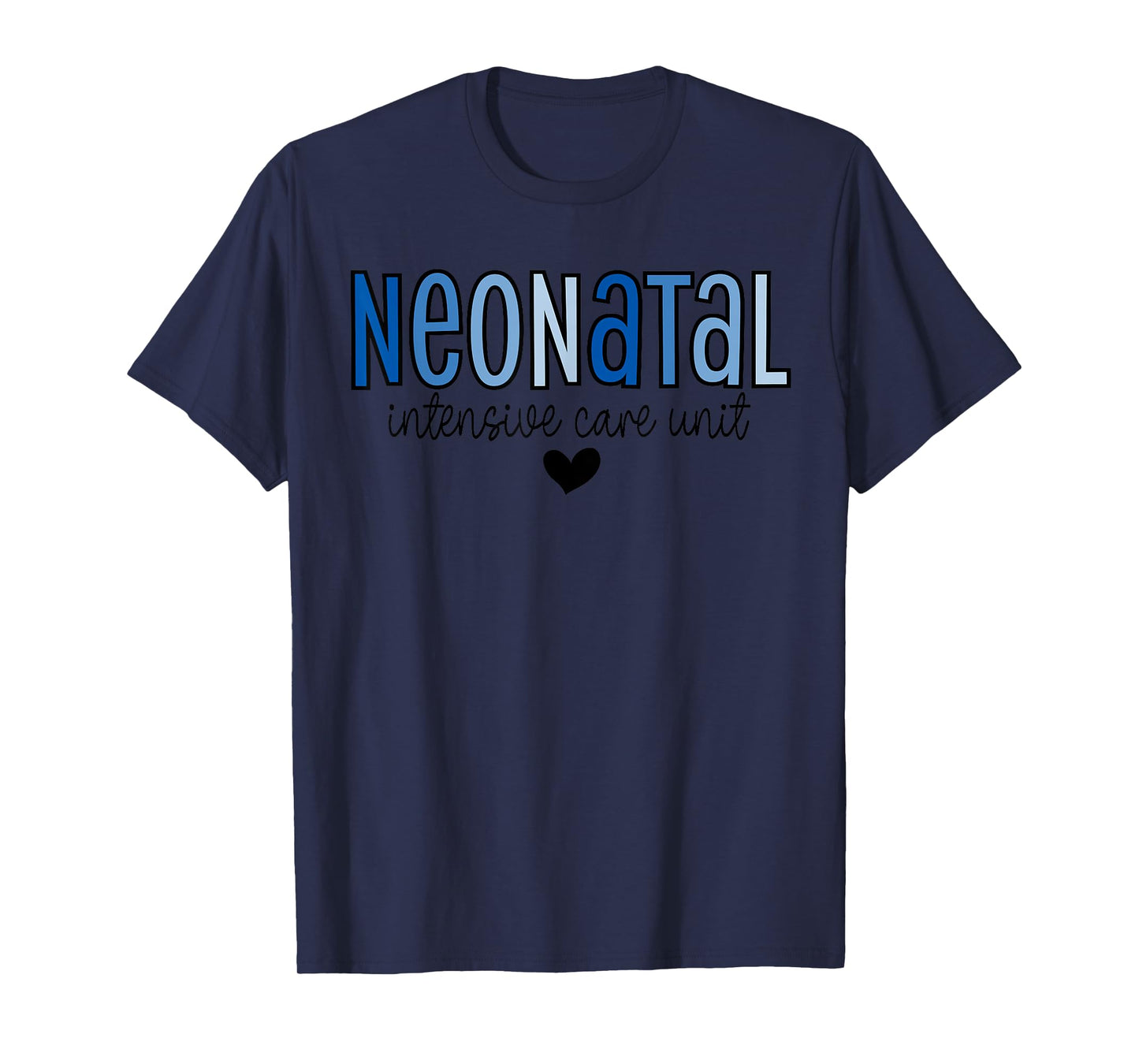 NICU Nurse ICU Neonatal Retro Nursing Team Tiny Humans T-Shirt