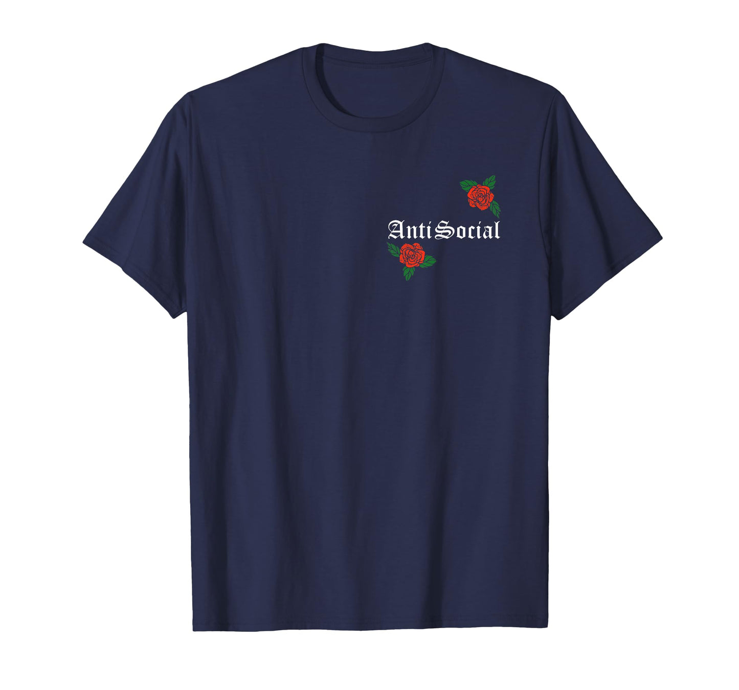 Anti Social Rose Pocket T-Shirt