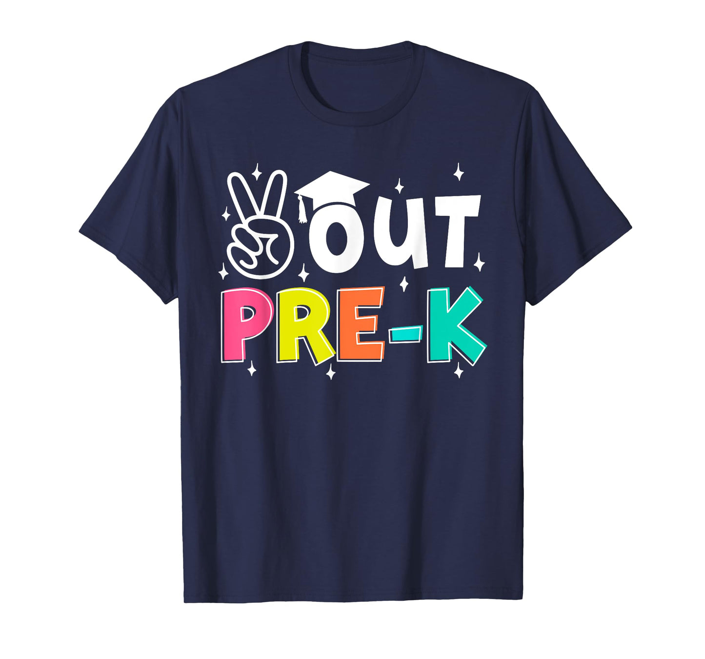 Peace Out Preschool Last Day of School Pre-k Student T-Shirt