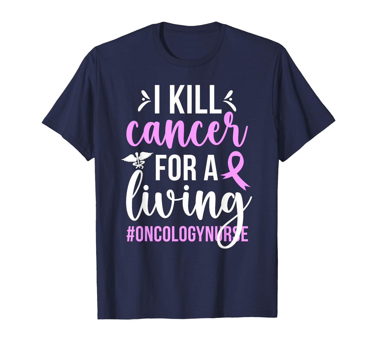 Funny Oncology Nurse Appreciation Black Women's Modern Funny Crew Neck Short Sleeve T-Shirt